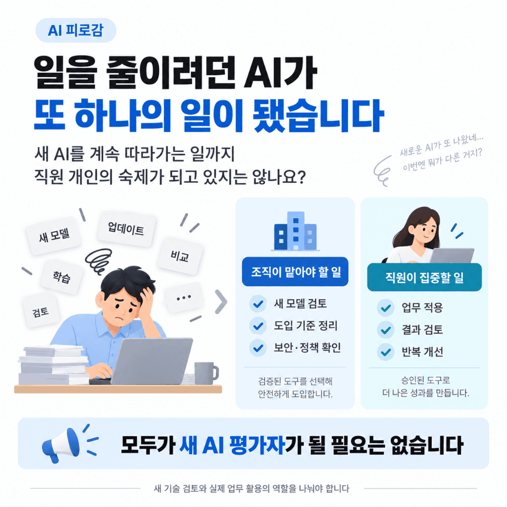 일을 줄이려고 도입한 AI가 또 하나의 일이 됐습니다 — 이미지 1